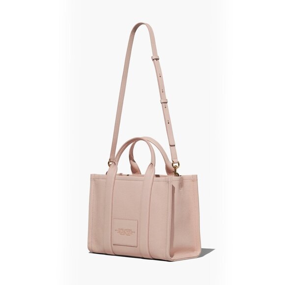 MARC JACOBS The Leather Medium Tote Bag – Rose - Picture 3 of 10